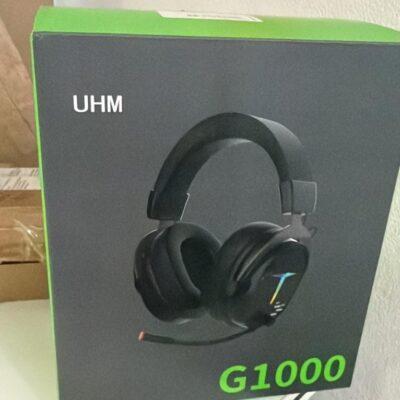 Audífonos Inalámbridos Gamer con micrófono - Negro