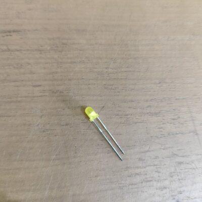 Diodo Led Amarillo 3mm - Amarillo